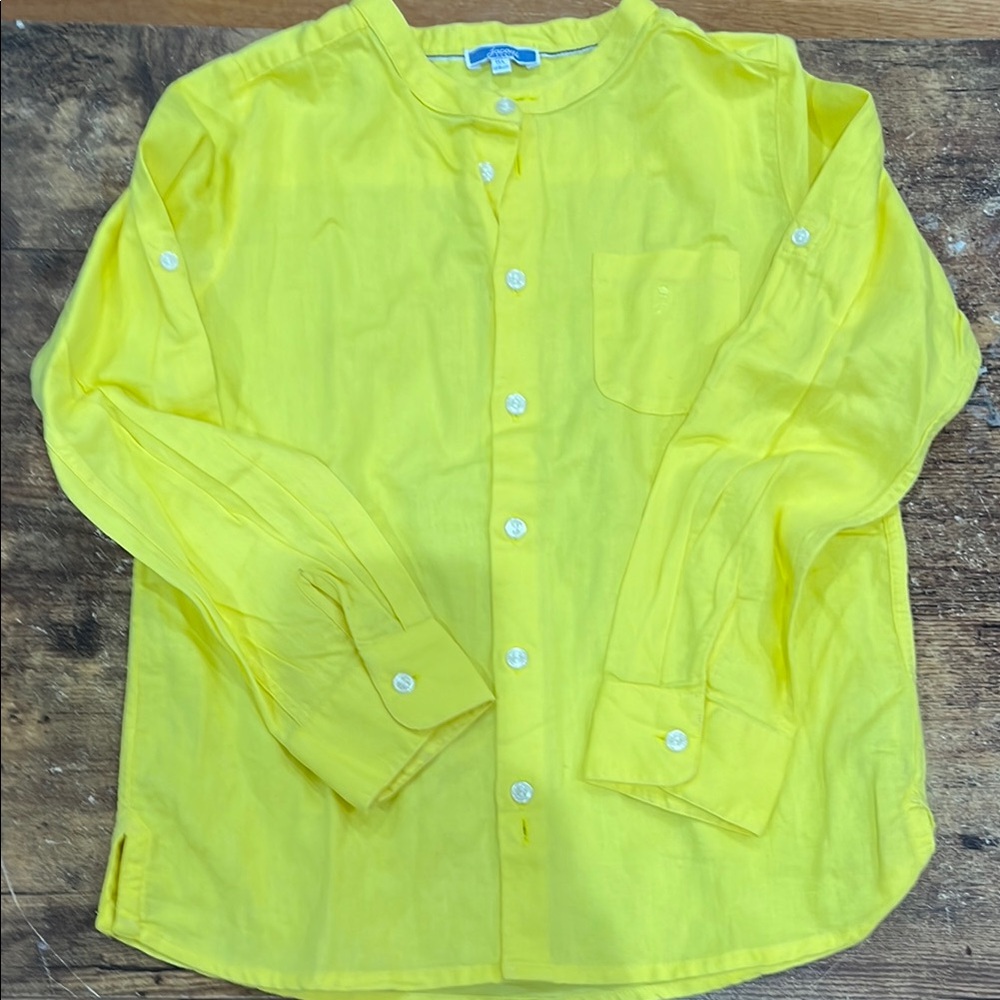Jacadi Bright Yellow Shirt 8y